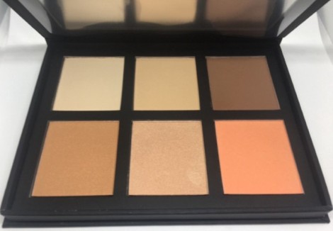 HD Brows x LF High Definition Contour &amp; Colour Palette for Face Eyes, 6 x 6g (Small)